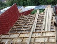 Decking at Rear of House - Merthyr Vale